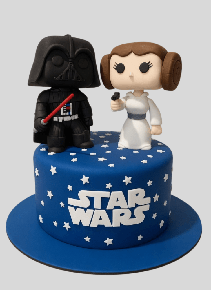 Gorgeous Princess Leia Cake