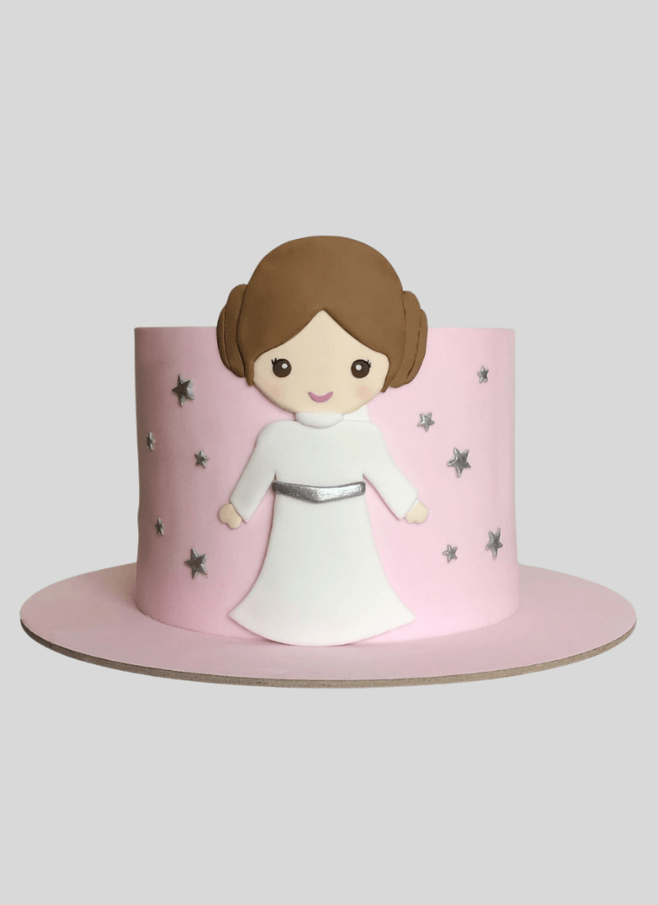 Graceful Princess Leia Cake