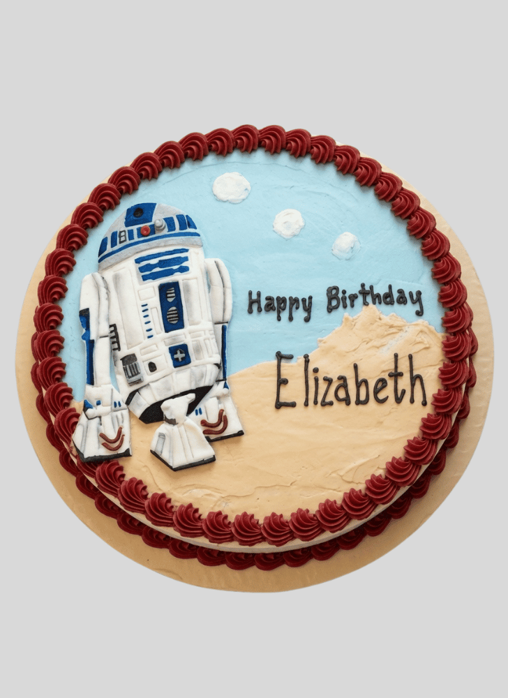 Excellent R2-D2 Cake