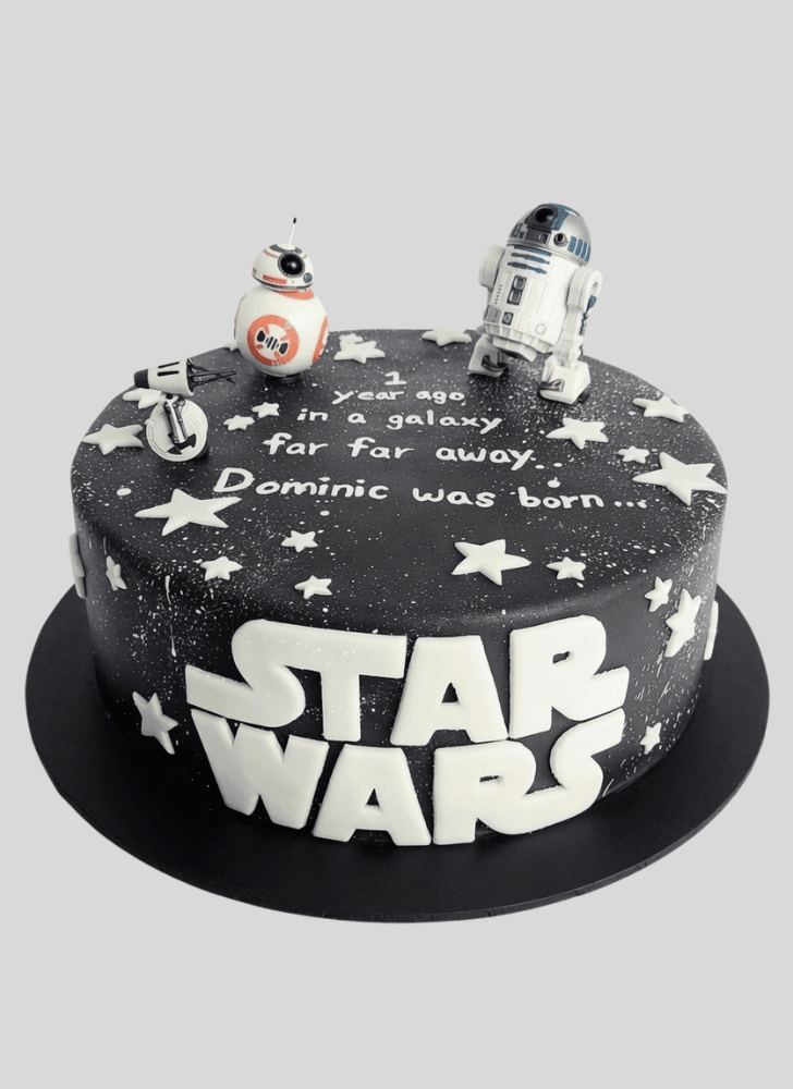 Fair R2-D2 Cake