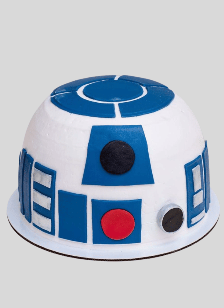 Good Looking R2-D2 Cake