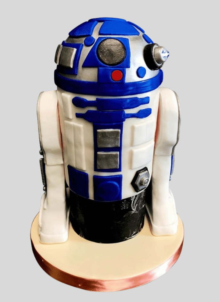Gorgeous R2-D2 Cake