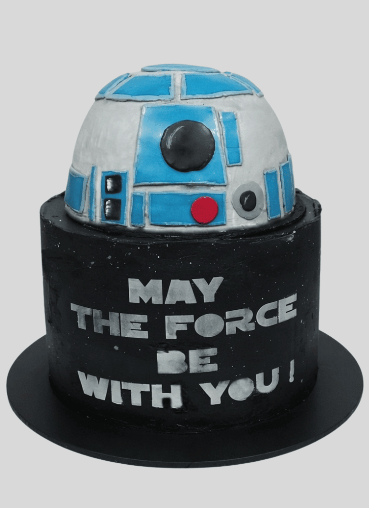Ideal R2-D2 Cake