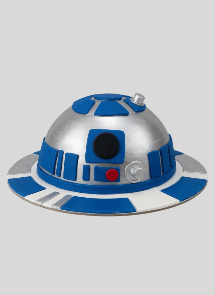 Mesmeric R2-D2 Cake