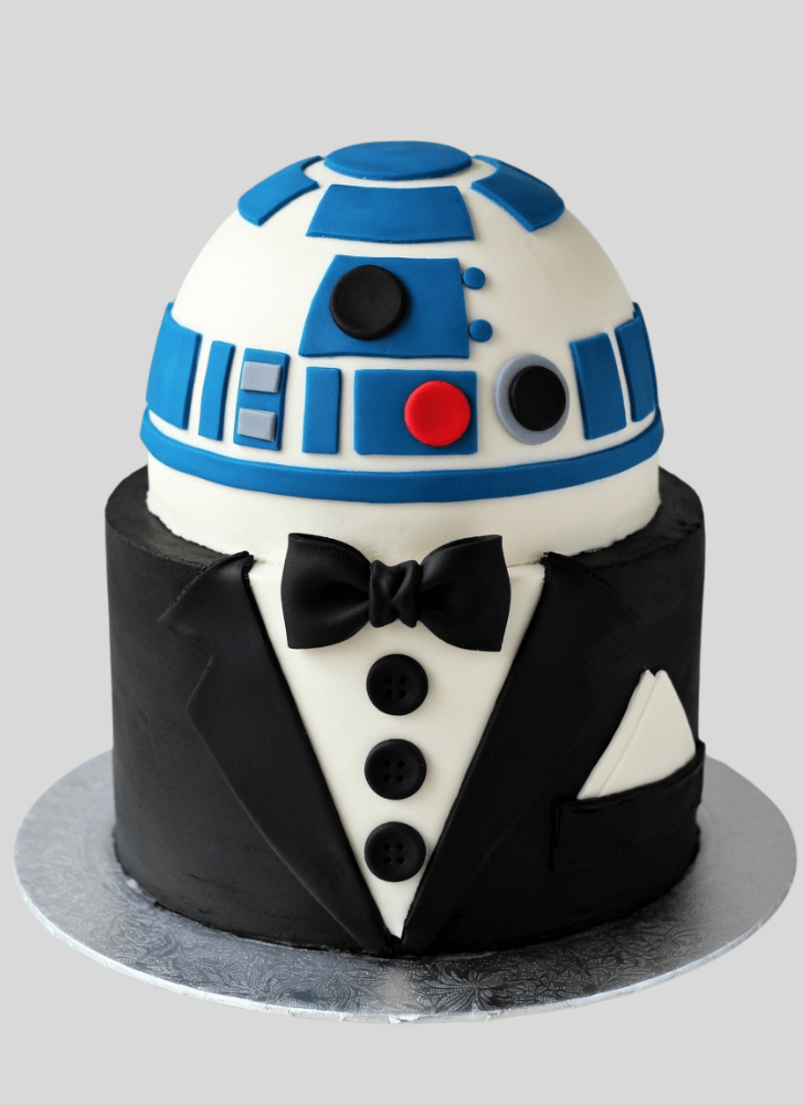 Ravishing R2-D2 Cake