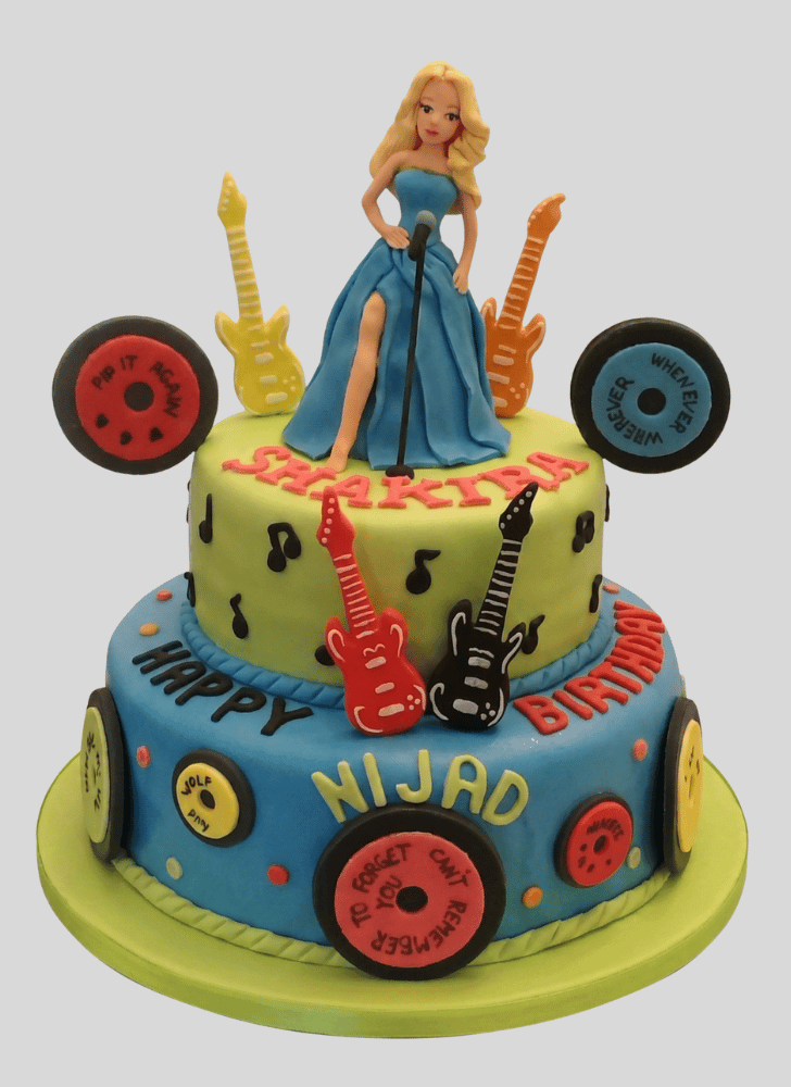 Angelic Shakira Cake