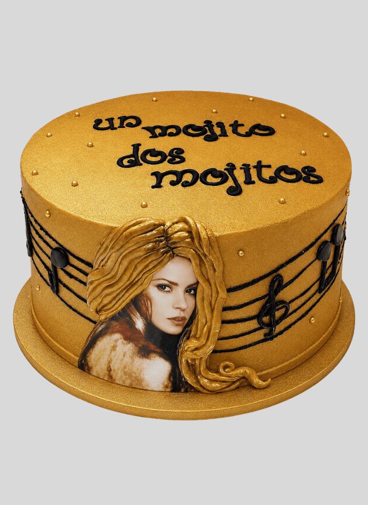 Captivating Shakira Cake