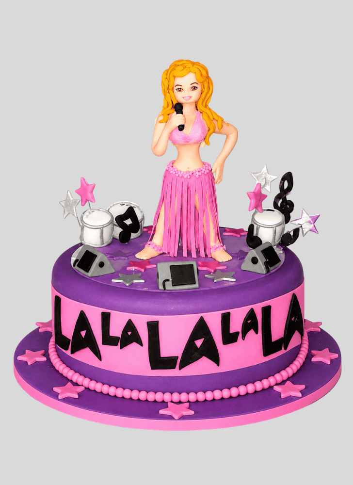 Delicate Shakira Cake