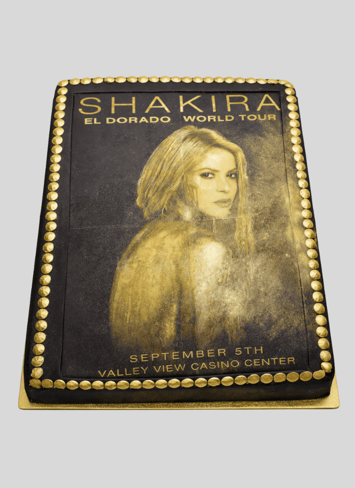 Delightful Shakira Cake