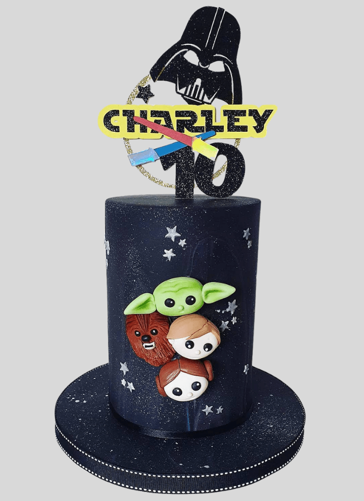 Alluring Star Wars Cake