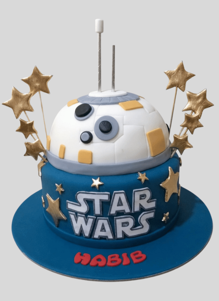 Angelic Star Wars Cake