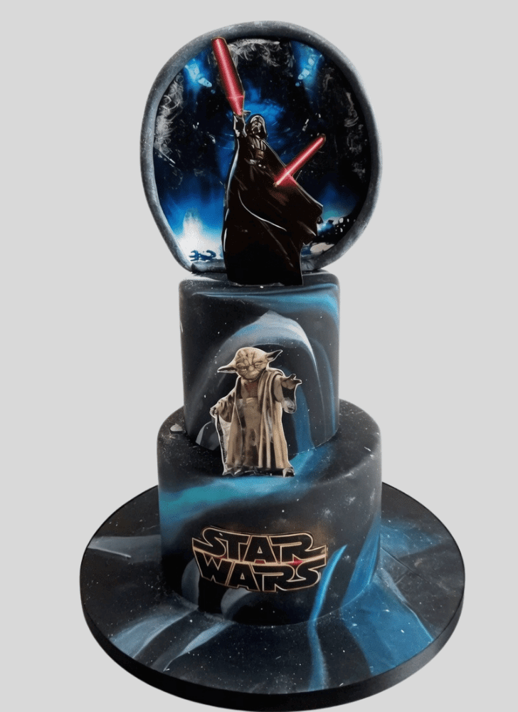 Pretty Star Wars Cake