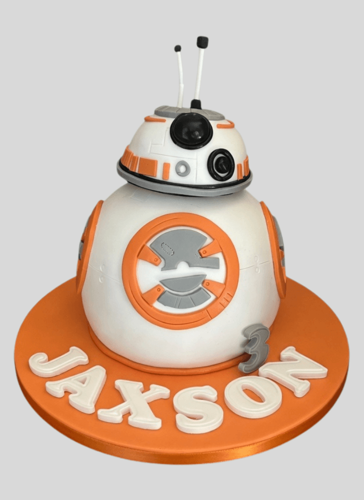 Admirable BB8 Cake Design