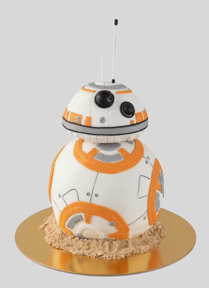 Beauteous BB8 Cake