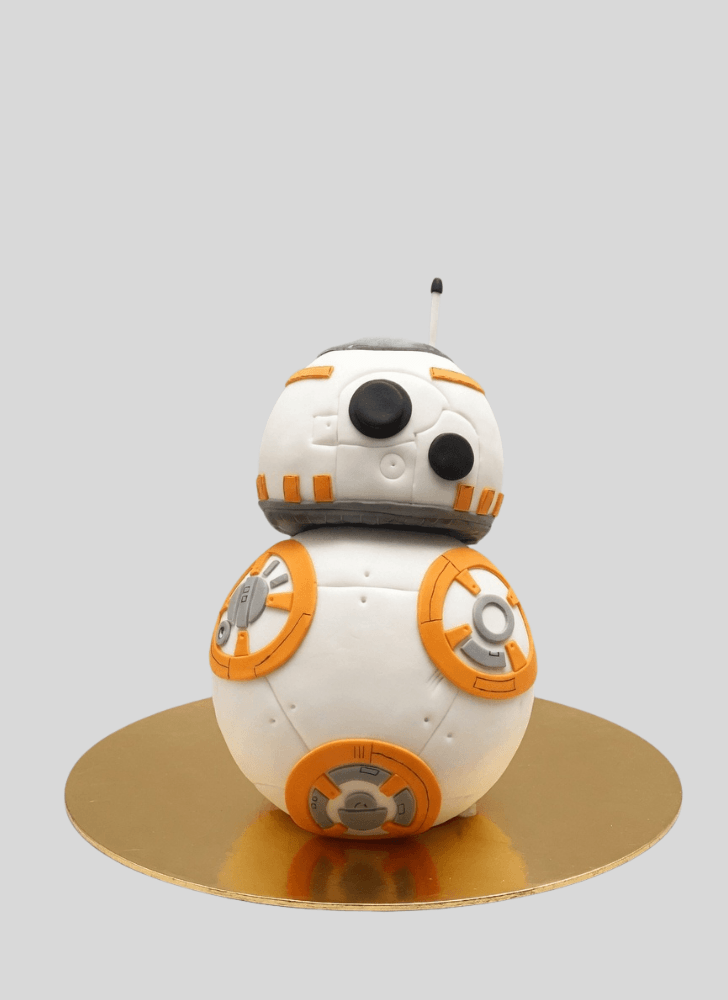 Captivating BB8 Cake