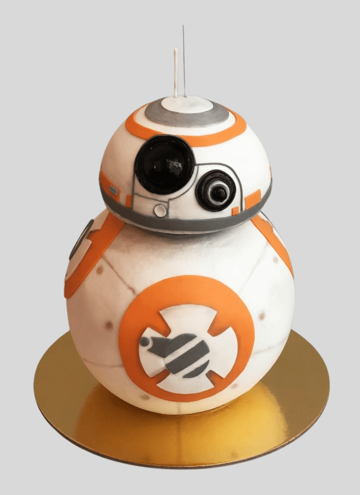 Charming BB8 Cake