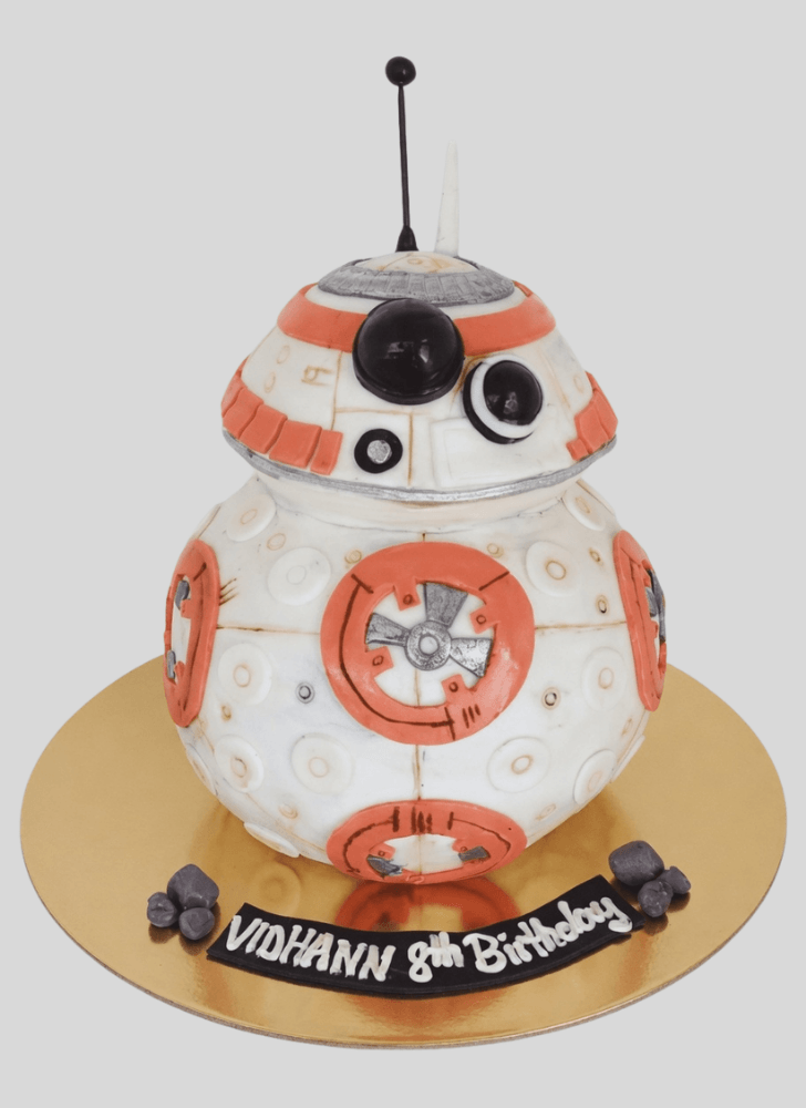 Classy BB8 Cake