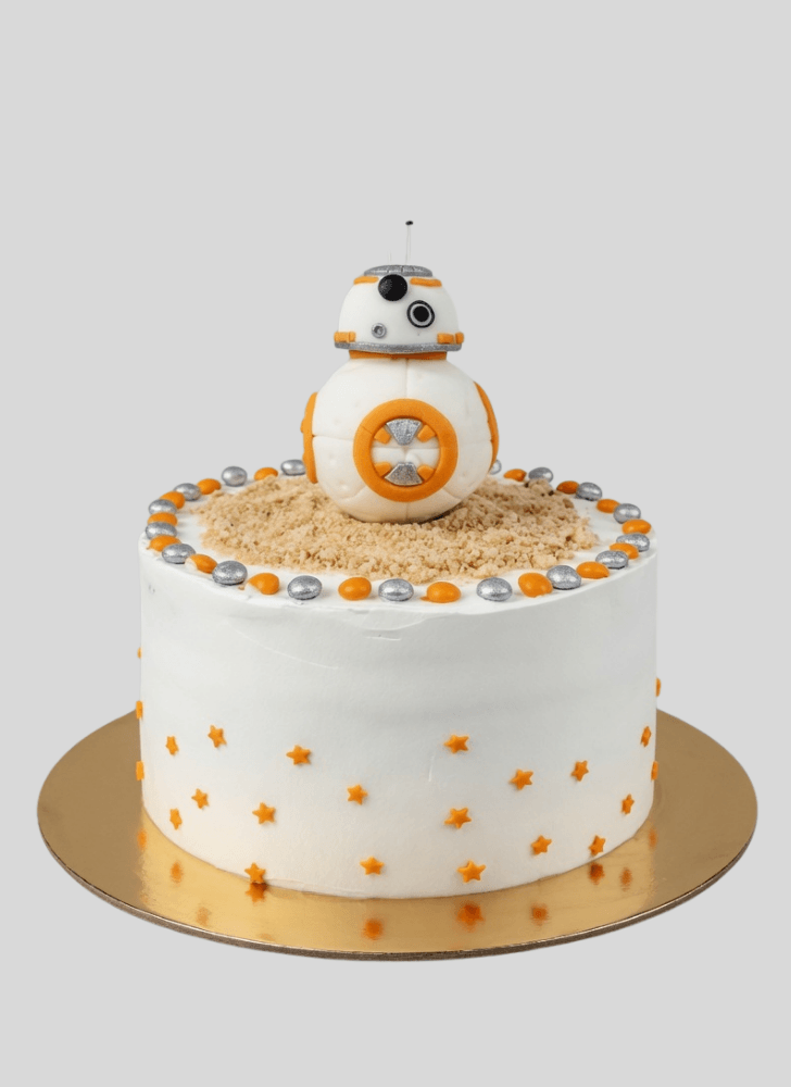 Dazzling BB8 Cake