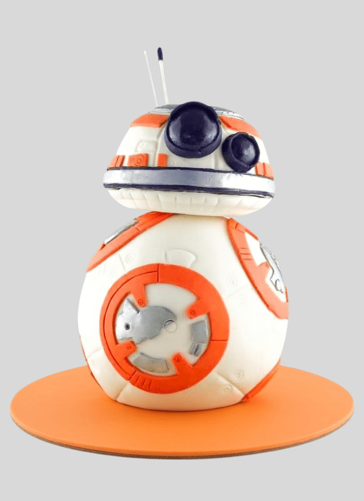 Elegant BB8 Cake