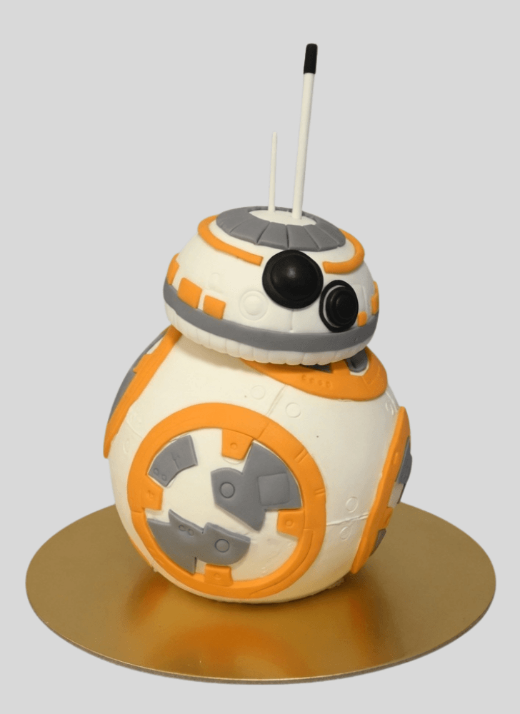 Enthralling BB8 Cake