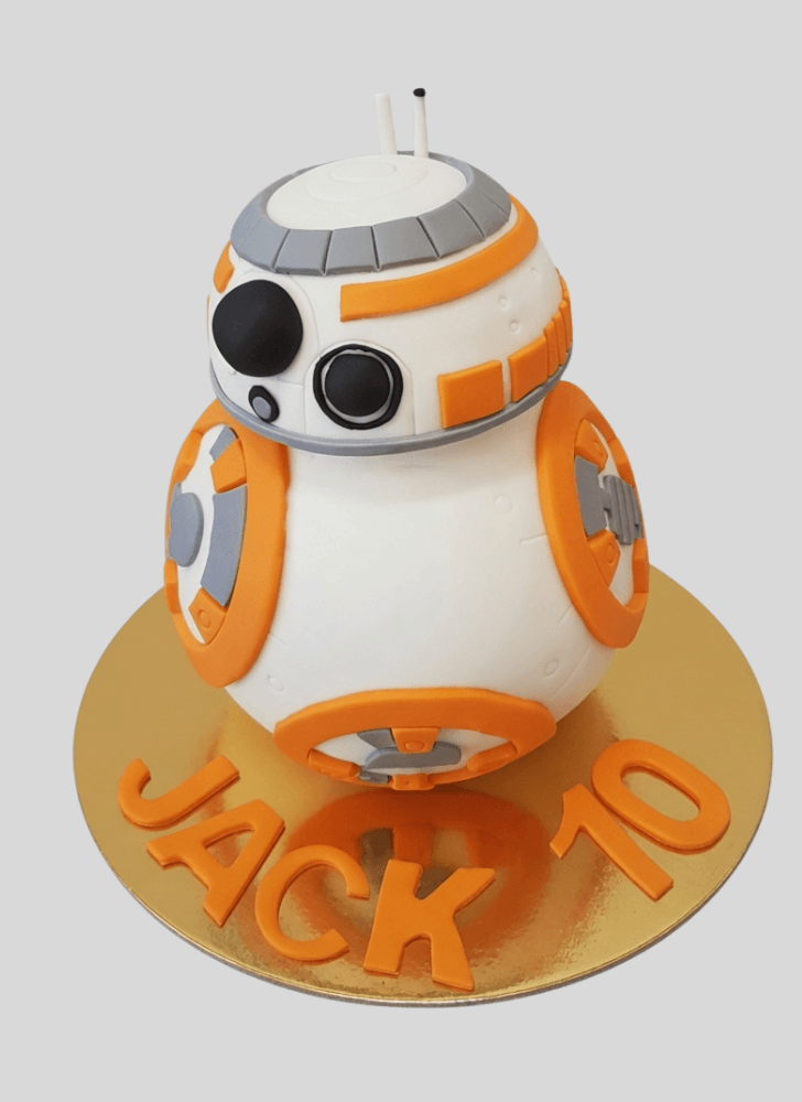 Fascinating BB8 Cake