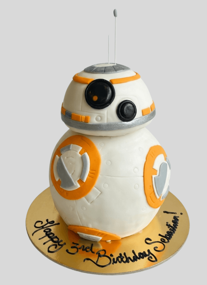 Graceful BB8 Cake