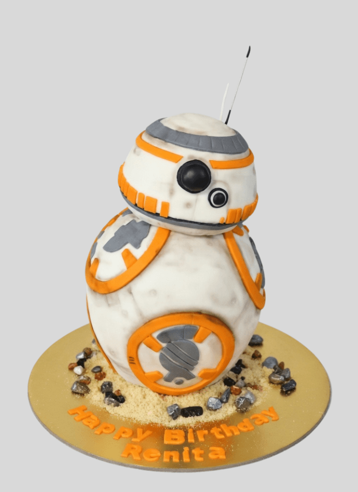 Grand BB8 Cake