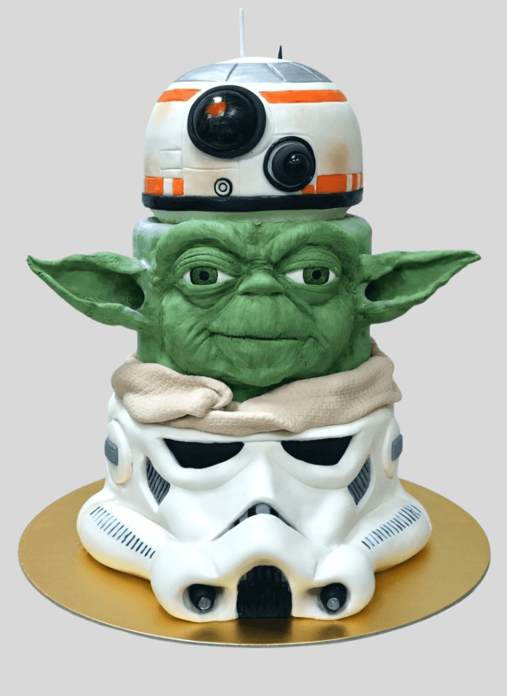 Handsome BB8 Cake