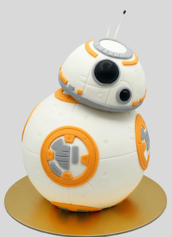 Inviting BB8 Cake