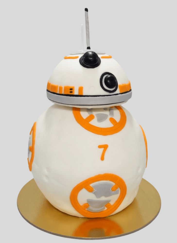 Lovely BB8 Cake Design