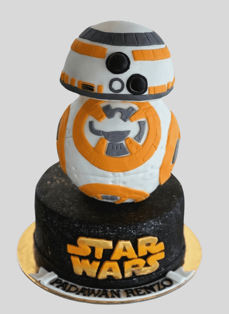 Marvelous BB8 Cake