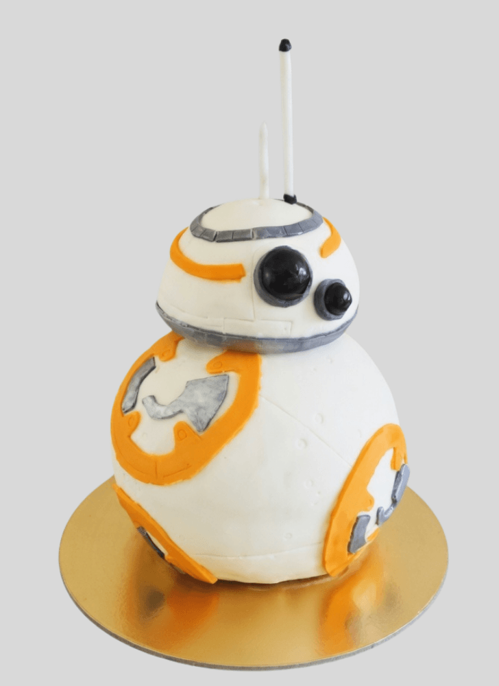 Mesmeric BB8 Cake