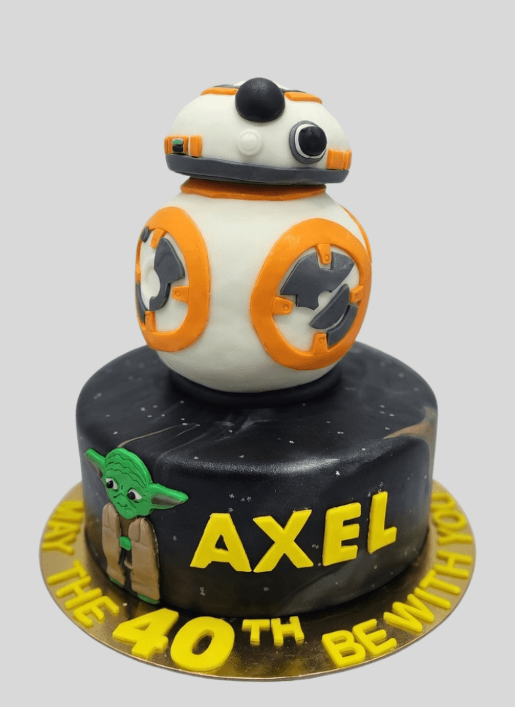 Splendid BB8 Cake