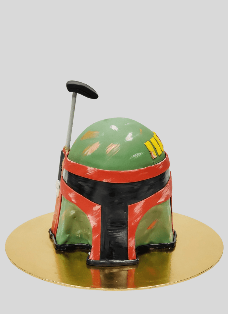 Alluring Boba Fett Cake