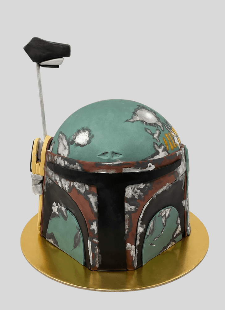 Appealing Boba Fett Cake