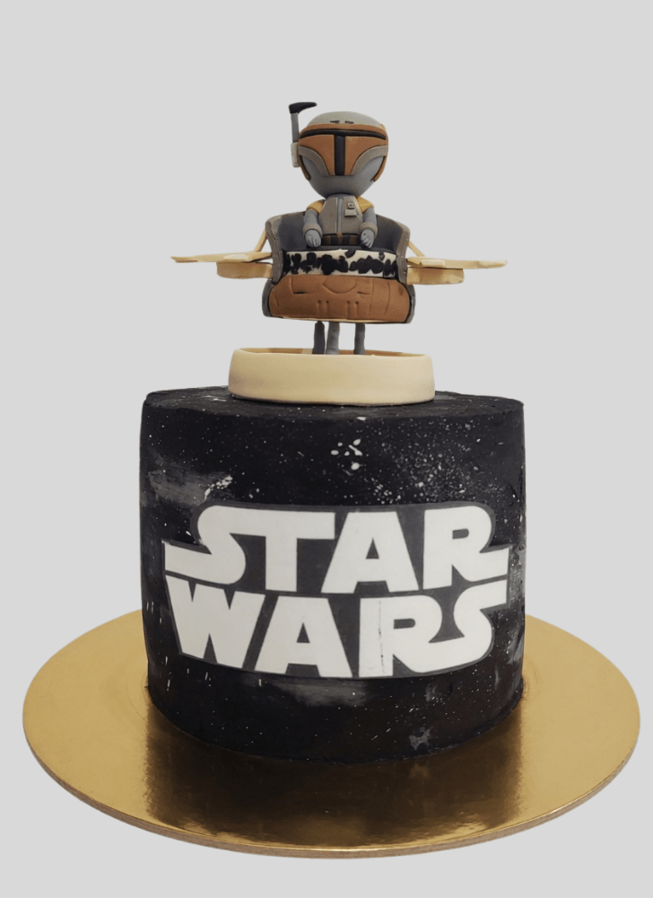 Bewitching Boba Fett Cake