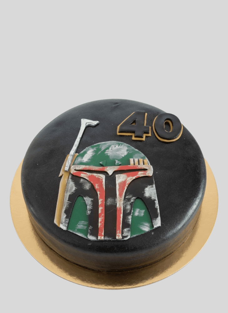 Captivating Boba Fett Cake