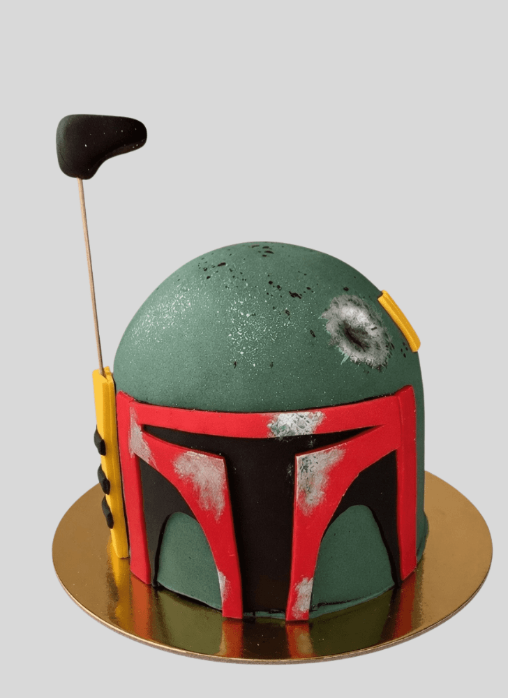 Charming Boba Fett Cake