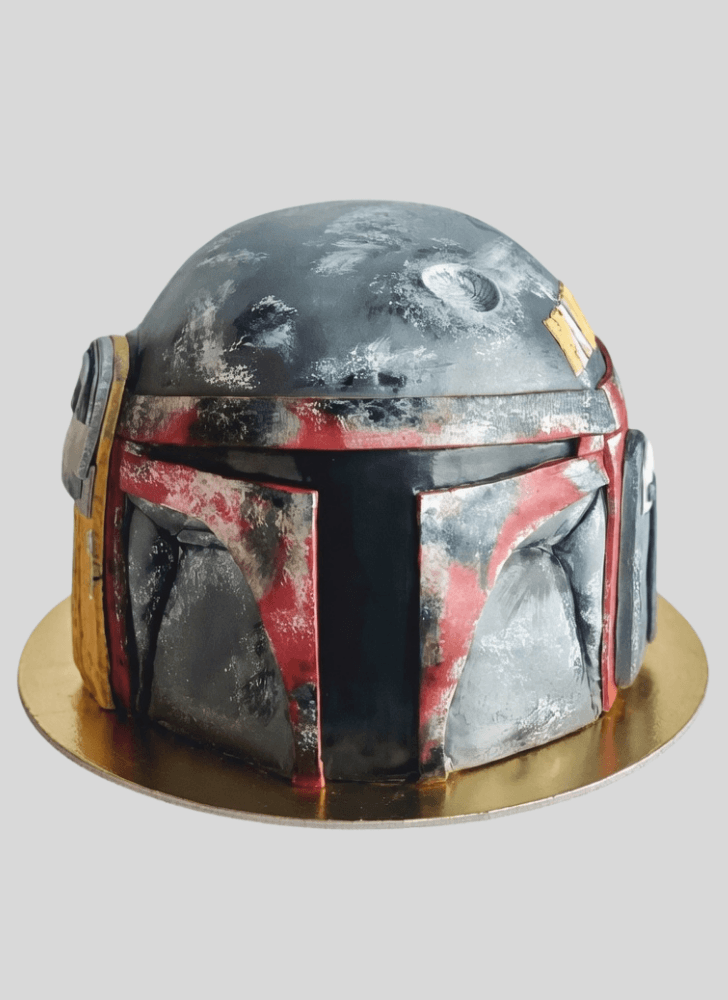 Fair Boba Fett Cake