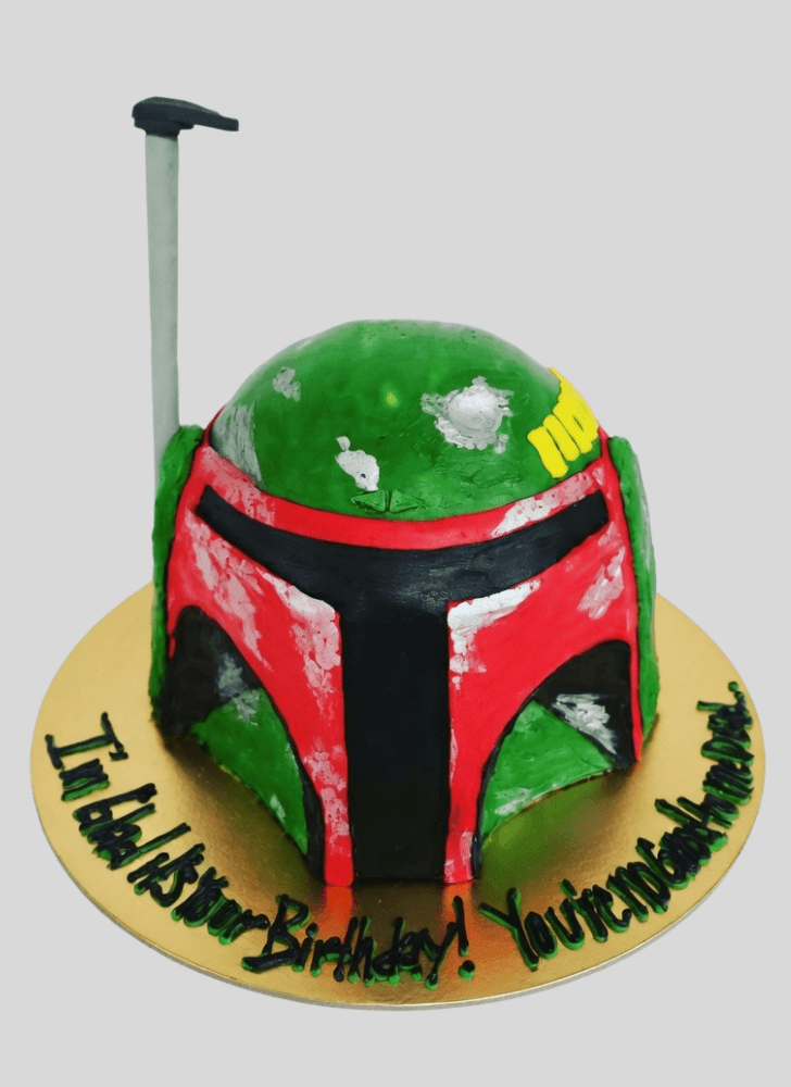 Good Looking Boba Fett Cake
