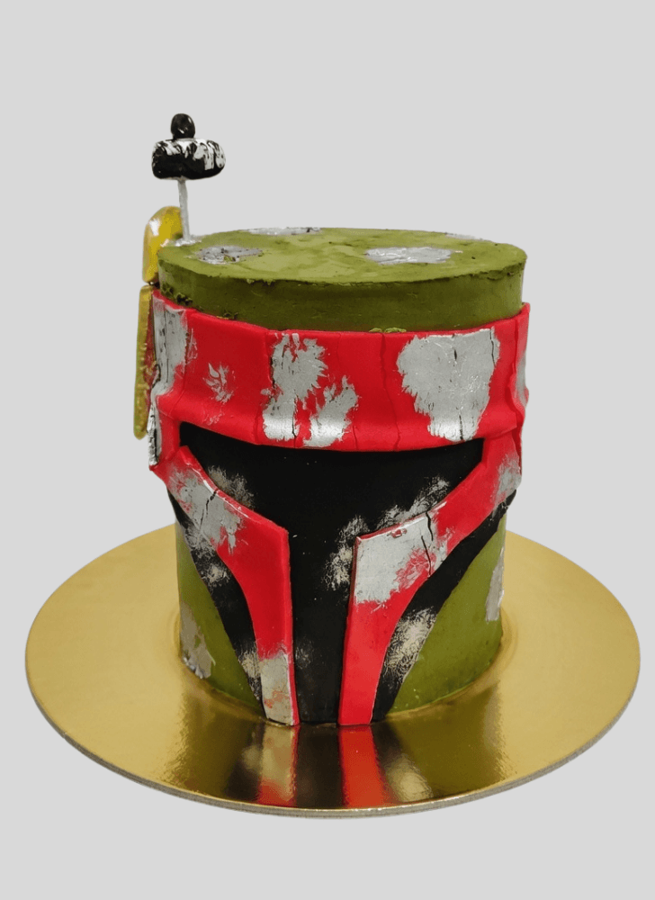 Gorgeous Boba Fett Cake