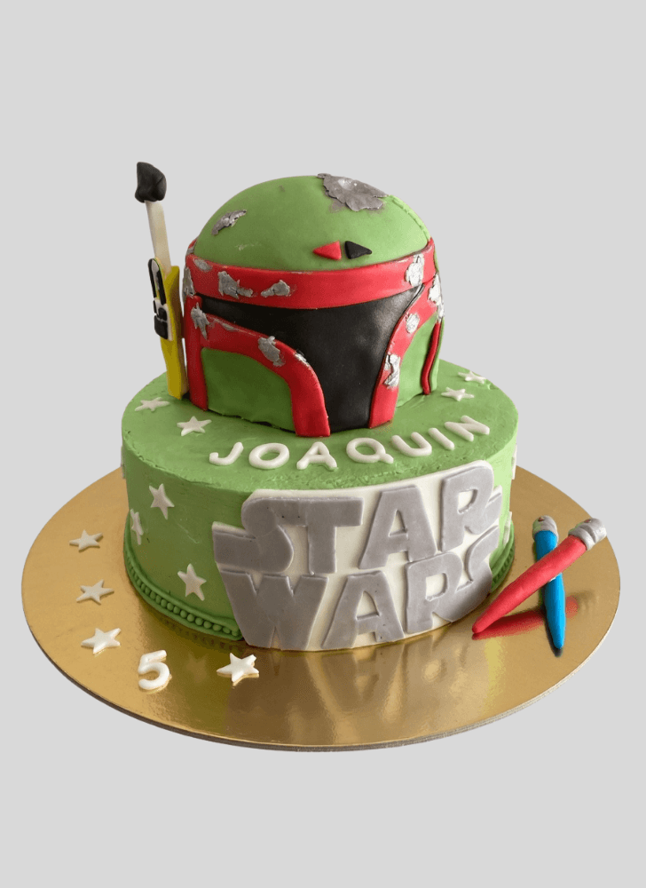Grand Boba Fett Cake