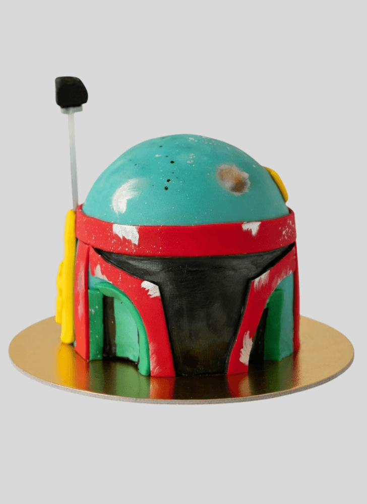 Pretty Boba Fett Cake