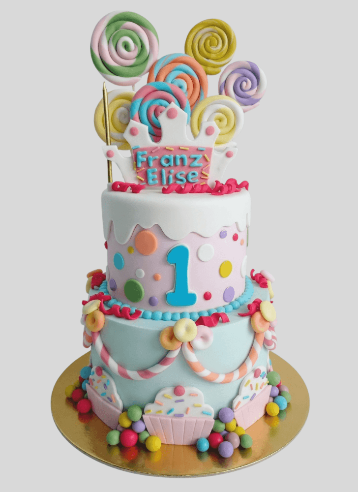 Charming Candyland Cake