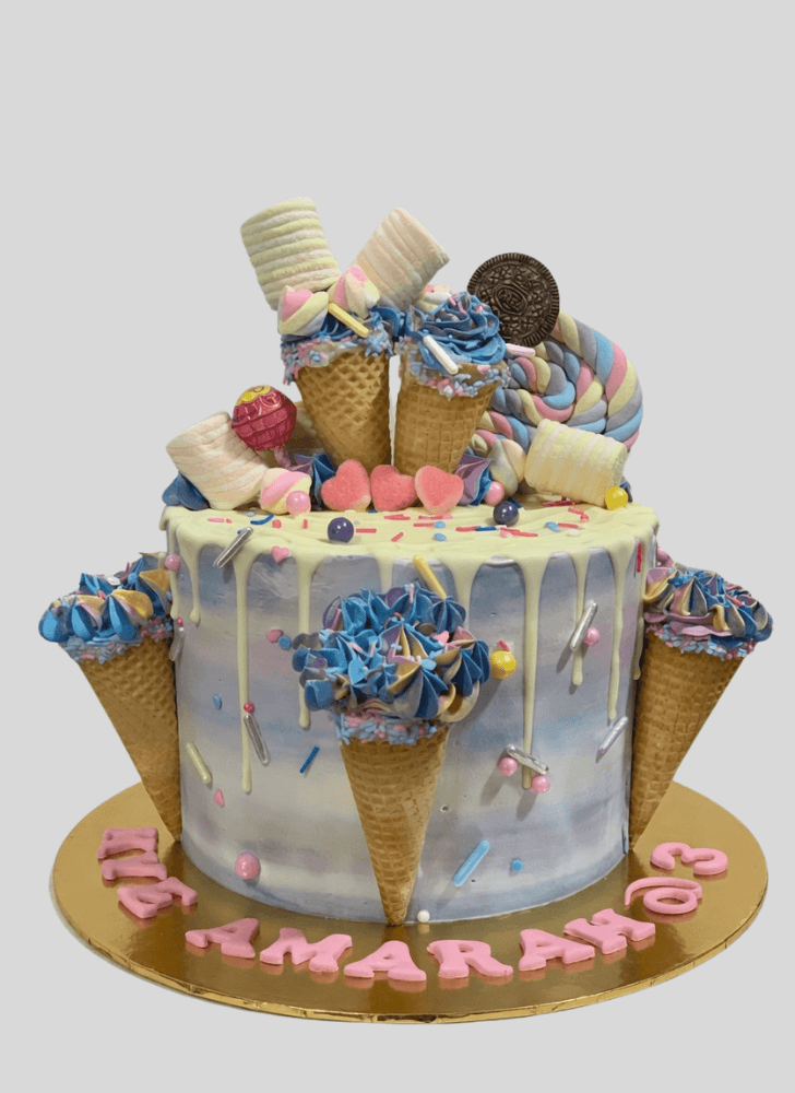Dazzling Candyland Cake