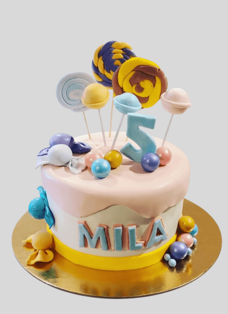 Enthralling Candyland Cake