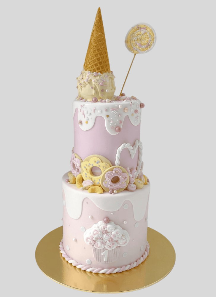 Enticing Candyland Cake