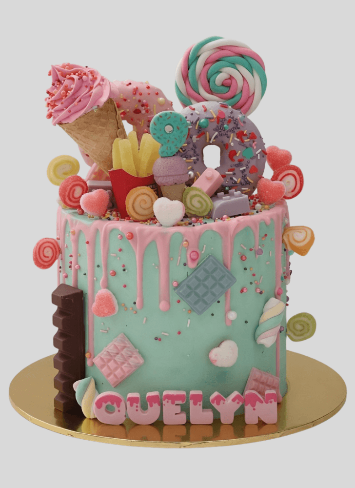 Exquisite Candyland Cake