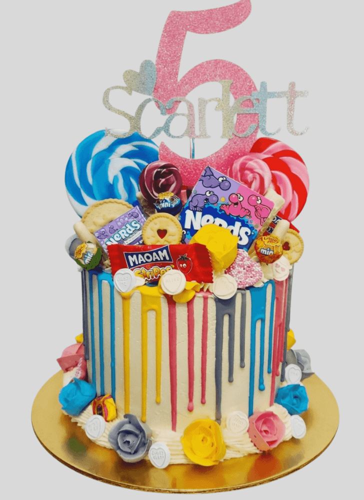 Fascinating Candyland Cake