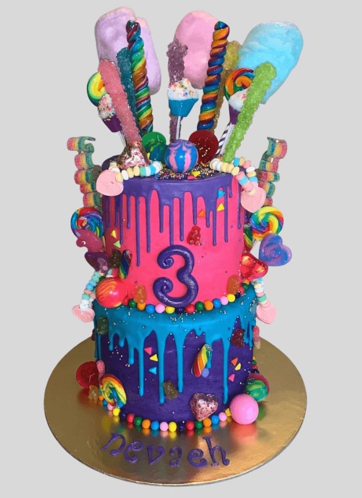 Graceful Candyland Cake
